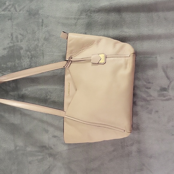 Michael Kors tan leather shoulder bag Whitney Pebble Leather Tote - Picture 2 of 16